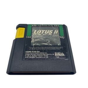 Lotus II Sega Genesis 1993 Tested Works Game Only